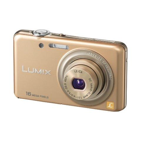 【美品】Panasonic LUMIX DMC-FH7 ゴールド Panasonic LUMIX DMC-FH7 シャインゴールド◎