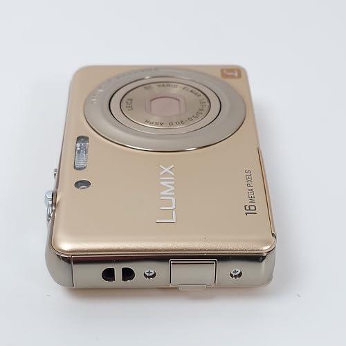 【美品】Panasonic LUMIX DMC-FH7　　　ゴールド　デジカメ パナソニック デジタルカメラ ルミックス シャインゴールド DMC