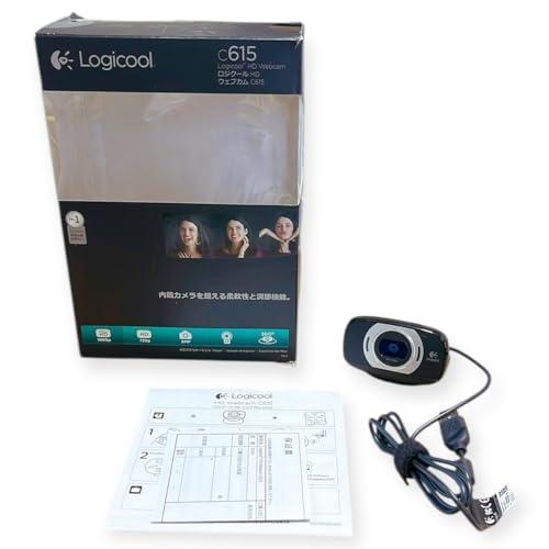 ロジクール ウェブカメラ C615 ブラック フルHD 1080P ウェブカム ストリーミング 折り畳み式 360度回転 国内正規品 2年間メーカー保 |  | 01