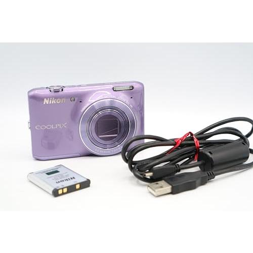 242 Nikon ニコン COOLPIX デジカメ S6400 パープル