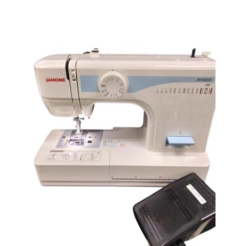 JANOME 電動ミシン 「両手が使えるフットコントローラータイプ」 JN508DX khxv5rg ユアサプライムス.com｜ジャノメ 電動ミシン JN508DX-2B