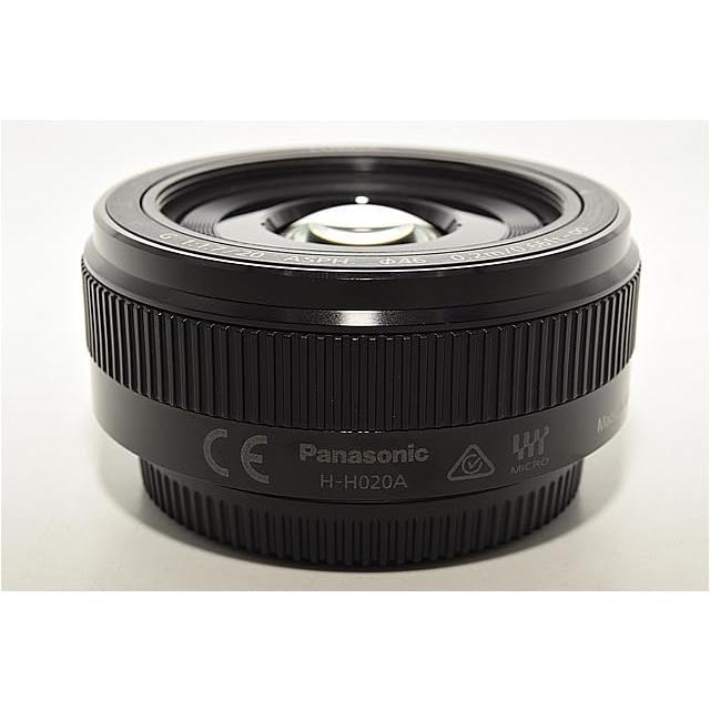 【ふみふ】Panasonic ルミックス単焦点レンズ（H-H020A） Panasonic パナソニック Panasonic カメラレンズ ［マイクロ
