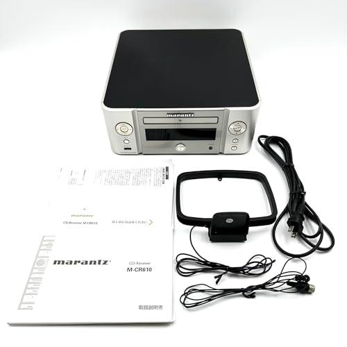 marantz M-CR610 CDプレーヤー シルバー Marantz ネットワークCDレシーバー シルバーゴールド M-CR610/FN