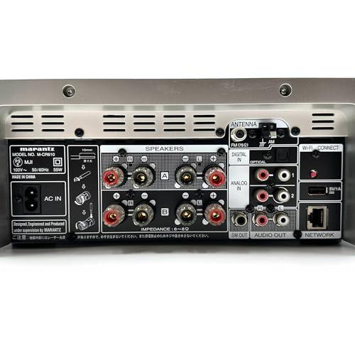 Marantz ネットワークCDレシーバー シルバーゴールド M-CR610/FN