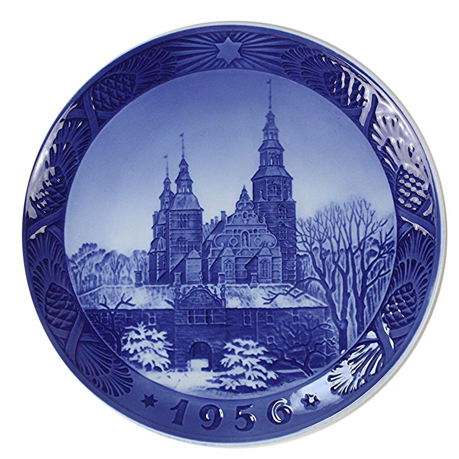 1956年 「ローゼンボー城」 イヤープレート ロイヤルコペンハーゲ 北欧 ロイヤルコペンハーゲン Royal Copenhagen イヤープレート 1956