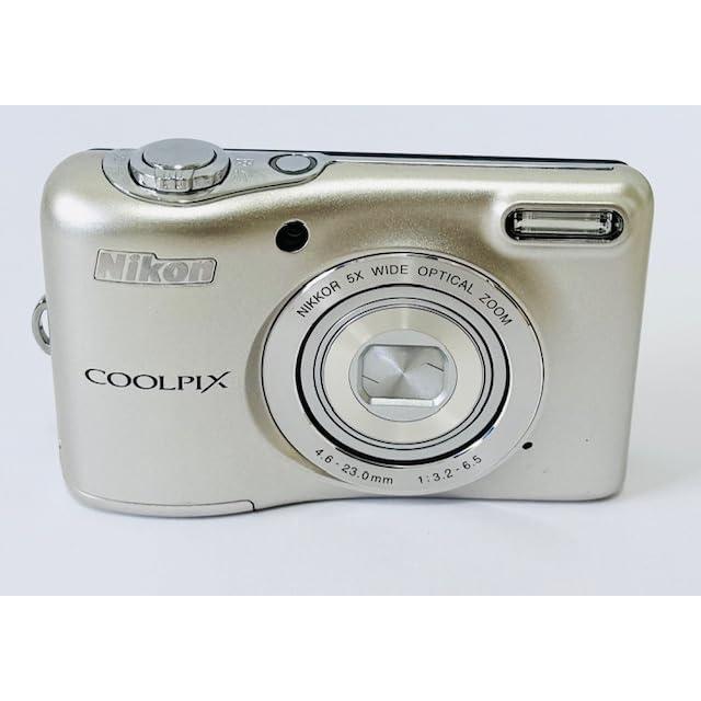 Nikon COOLPIX L32 シルバー 5倍光学ズーム Amazon | Nikon デジタルカメラ COOLPIX L32 シルバー 光学5倍