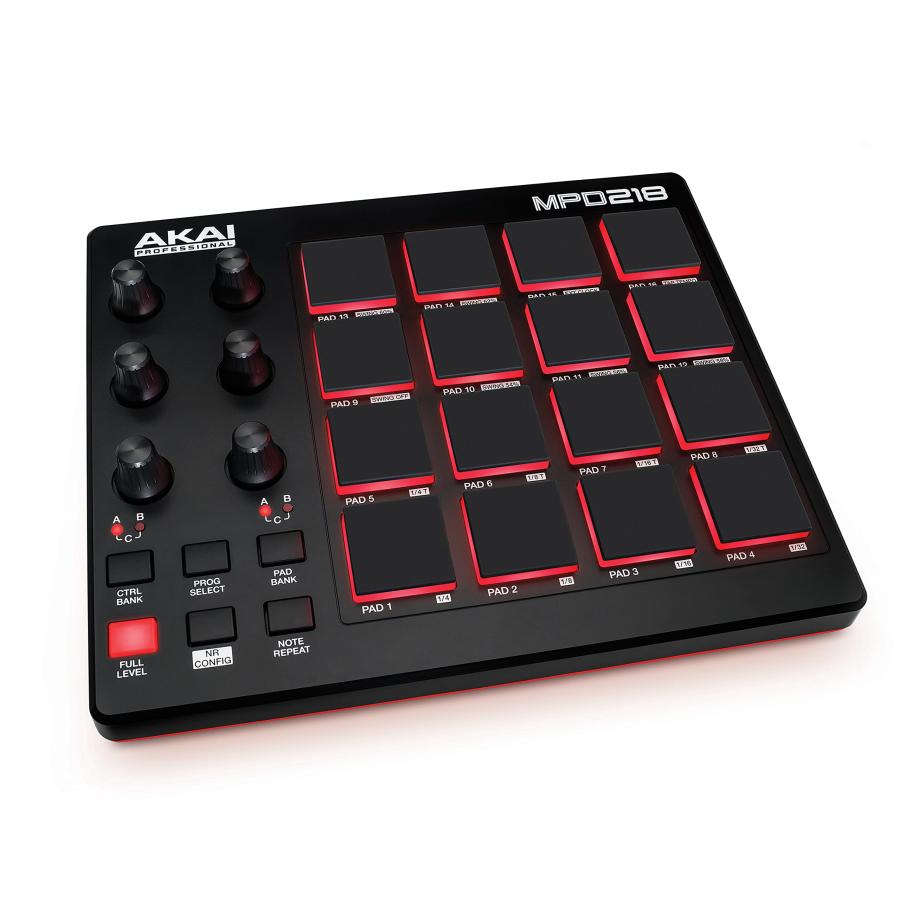 Akai Professional USB MIDIコントローラー 16パッド 音源ソフト Akai Professional USB MIDIコントローラー 16パッド 音源ソフト
