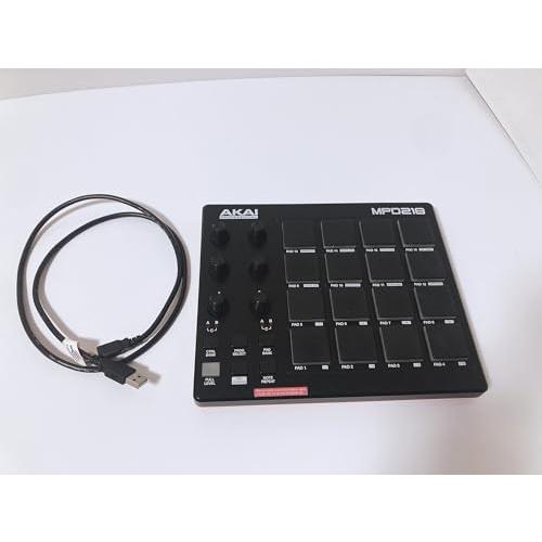 Akai Professional USB MIDIコントローラー 16パッド 音源ソフト Akai Professional USB MIDIコントローラー 16パッド 音源ソフト