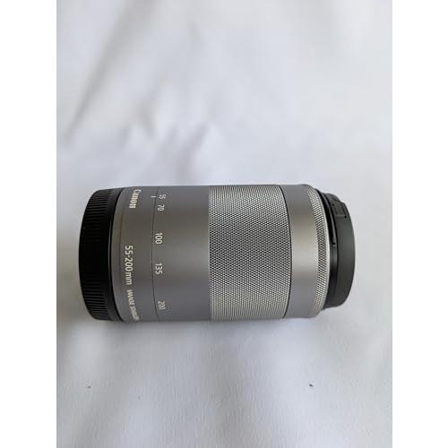 美品 Canon EF-M 55-200mm カメラ 望遠レンズ ミラーレス EF-M Canon キヤノン ミラーレス 望遠ズームレンズ EF-M55-200mm