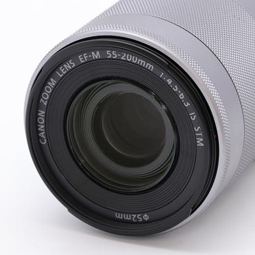 Canon 望遠ズームレンズ EF-M55-200mm F4.5-6.3 IS STM(シルバー