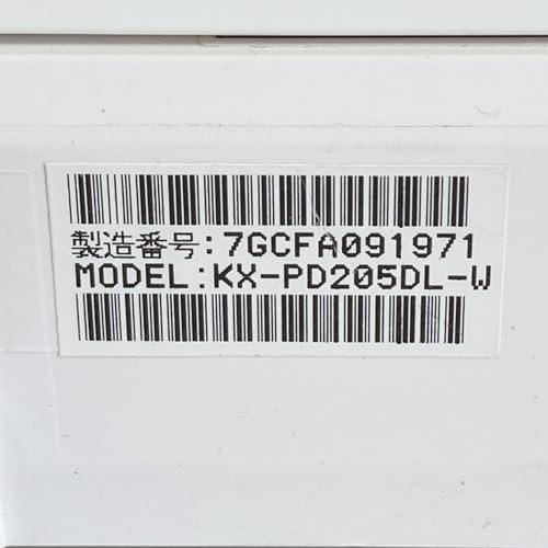 パナソニック おたっくす デジタルコードレスFAX 子機1台付き 迷惑電話対策機能搭載 ホワイト KX-PD205DL-W |  | 06