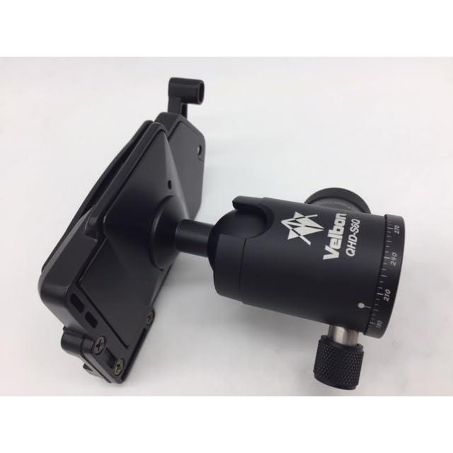 Velbon 自由雲台 QHD-S6Q 中型 底面径42mm コマ止め方式 トルク