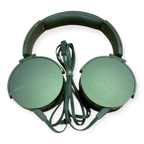 ソニー ヘッドホン 重低音モデル MDR-XB550AP : 折りたたみ式 リモコン・マイク付き グリーン MDR-XB550AP G |  | 01