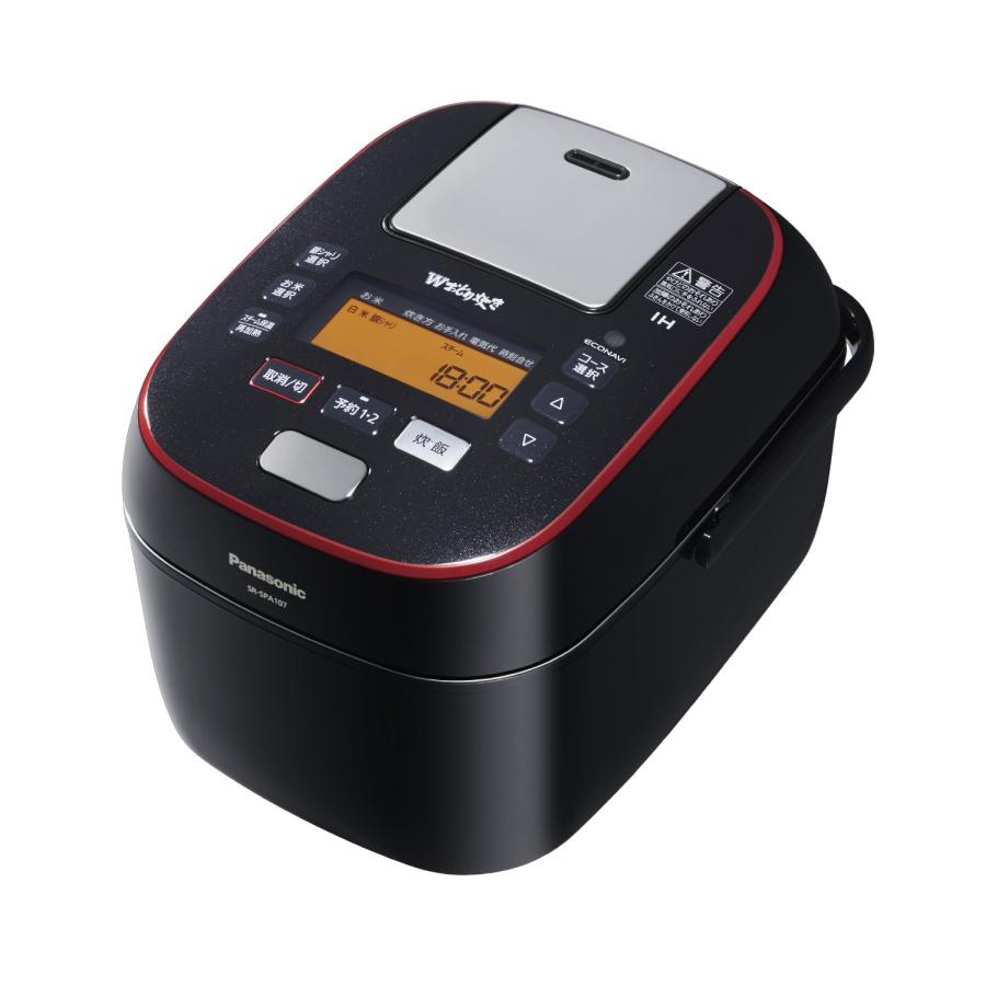 パナソニック 炊飯器 5.5合 圧力IH式 Wおどり炊き ブラック SR パナソニック 炊飯器 5.5合 圧力IH式 Wおどり炊き ブラック SR
