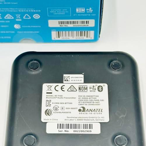 ※美品【sennheiser】オーディオトランスミッター Amazon.co.jp: ゼンハイザー Bluetoothオーディオ