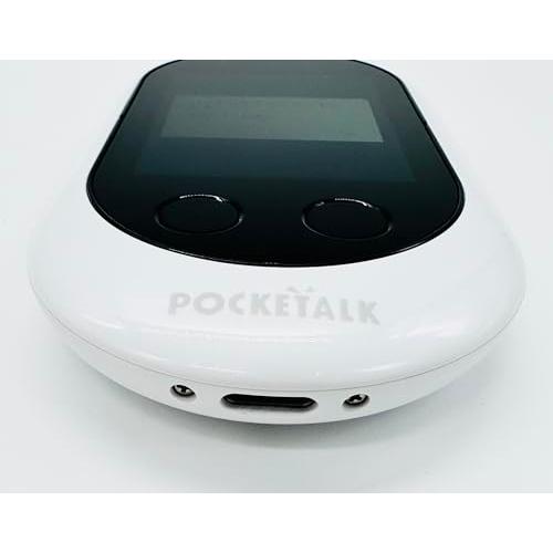 SOURCENEXT POCKETALK W グローバルツウシンツキ ホワイト Amazon.co 