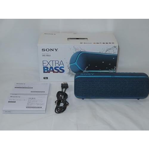 ソニー SONY ワイヤレスポータブルスピーカー SRS-XB22  :  防水 / 防塵 / 防錆 / Bluetooth /  重低音モデル / マイク付き/  最大12時間連続再 Amazon.co.jp: ソニー ワイヤレスポータブルスピーカー SRS-XB22