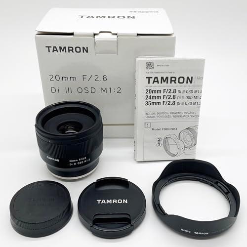 レンズ(単焦点) TAMRON 20mm F2.8 Di III M1:2 (F050SF) 新製品レビュー：TAMRON 20mm F/2.8 Di III OSD M1:2 - デジカメ