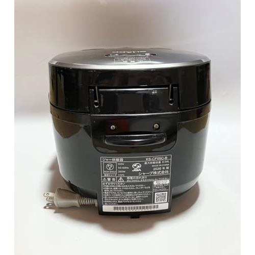 SHARP ジャー炊飯器 KS-CF05C-B　 3合炊き シャープ(SHARP) ジャー炊飯器 [3合炊き] ブラック系 KS-CF05C-B