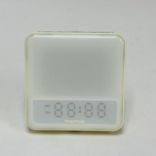 【moonmoon】トトノエライト　光目覚まし時計　アイボリー moonmoon トトノエライト 光 目覚まし時計 (トトノエライト