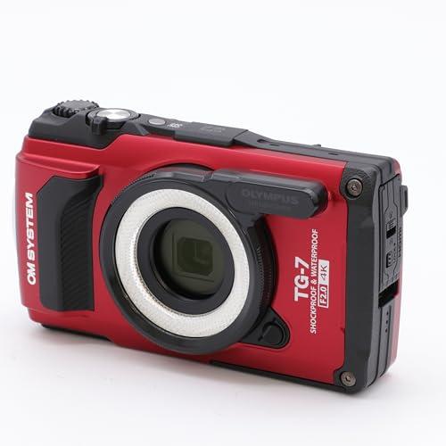 【使用済み美品】OM SYSTEM TG-7 レッド OM SYSTEM [新品]OM オーエムシステム Tough TG-7 レッド