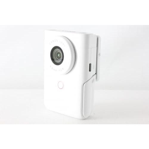 Canon Vlogカメラ PowerShot V10 ホワイト PSV10WH : DashDash