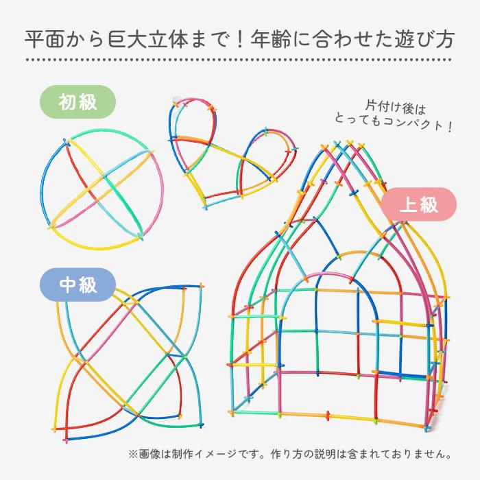 【花海公式】【1位常連】 チューブブロック 715pcs 蓄光チューブ チューブ チューブ式 ブロック 知育ブロック ラッピング付き ブロック |  | 05