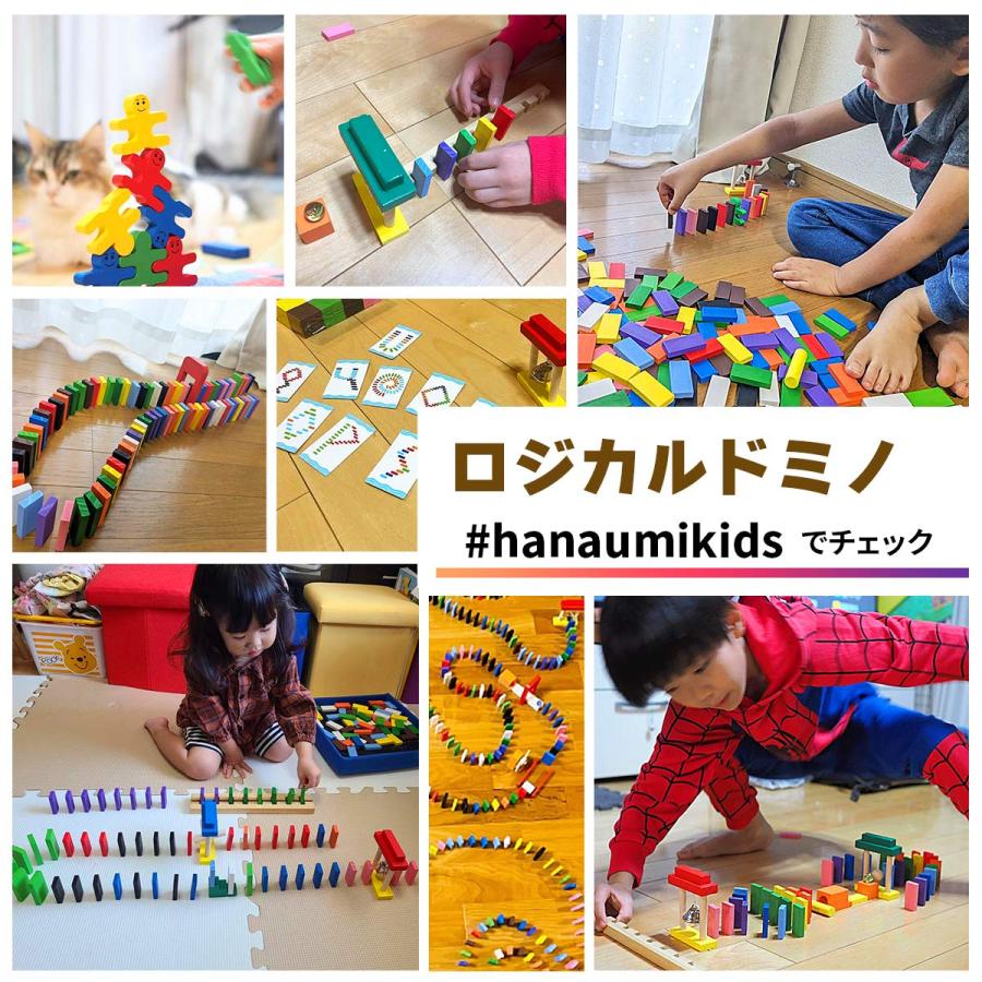 【サンタ帽子★ラッピング無料】 ドミノ 100個 追加用 木製 ドミノ倒し ドミノ牌 ブロック 積み木 知育玩具 知育おもちゃ おもちゃ 安い |  | 02