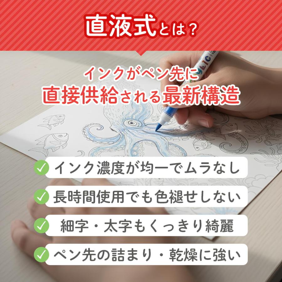 【1位常連】【ラッピング無料】 24色 72色 直液式 アクリルマーカー セット はなうみマーカー イラストマーカー アルコールマーカー 中学生 お絵描きセット |  | 16