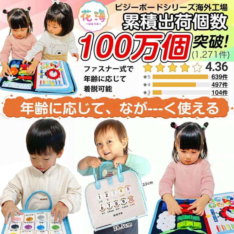 ラッピング無料】 ビジーボード ひらがな 日本語 勉強 モンテッソーリ