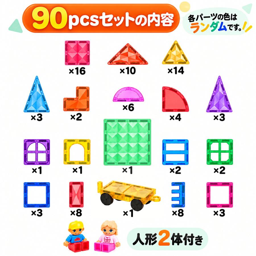 【花海公式】【一年保証】 マグキング 正規品 マグネットブロック マグネット ブロック 磁石 磁石おもちゃ マグネットおもちゃ おもちゃ 知育玩具 知育おもちゃ |  | 07