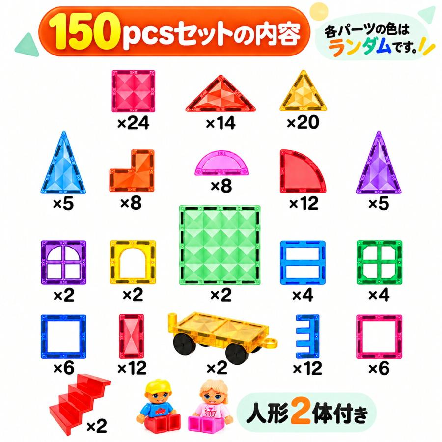 【花海公式】【一年保証】 マグキング 正規品 マグネットブロック マグネット ブロック 磁石 磁石おもちゃ マグネットおもちゃ おもちゃ 知育玩具 知育おもちゃ |  | 10
