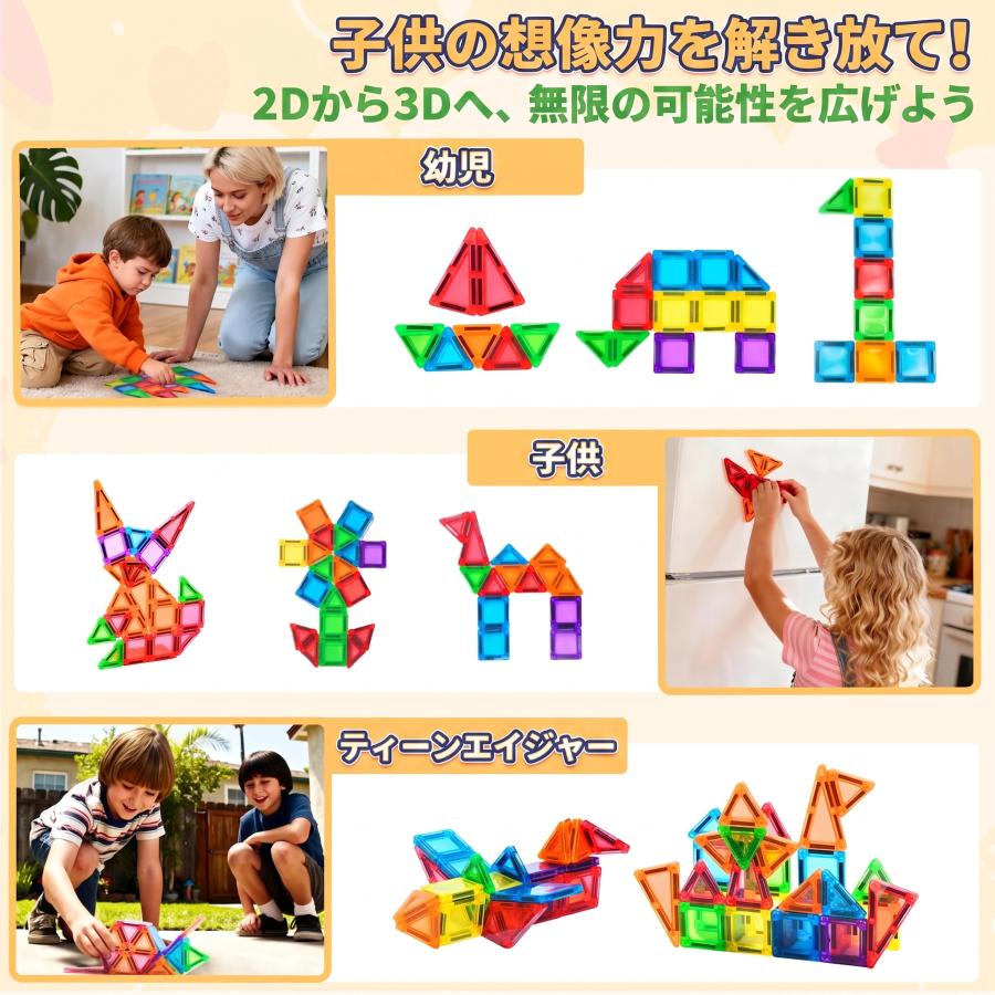 【花海公式】【一年保証】 ミニサイズ マグネットブロック マグネット ブロック 磁石 磁石おもちゃ マグネットおもちゃ おもちゃ 知育玩具 知育おもちゃ |  | 10