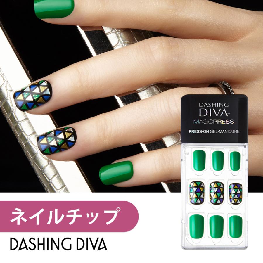 ネイルチップ ネイルシール 貼るだけ 簡単 ダッシングディバ マジックプレス Mdr115 Dashing Diva フルカバー 1秒ジェルネイル 時短 ネイル 付け爪 ネイルシールのダッシングディバ 通販 Yahoo ショッピング