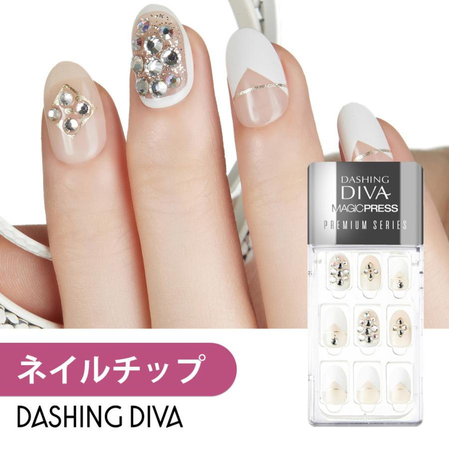 ネイルチップ ネイルシール 貼るだけ 簡単 ダッシングディバ マジックプレス Mjp003 Dashing Diva フルカバー 1秒ジェルネイル 時短 ネイル 付け爪 T ネイルシールのダッシングディバ 通販 Yahoo ショッピング