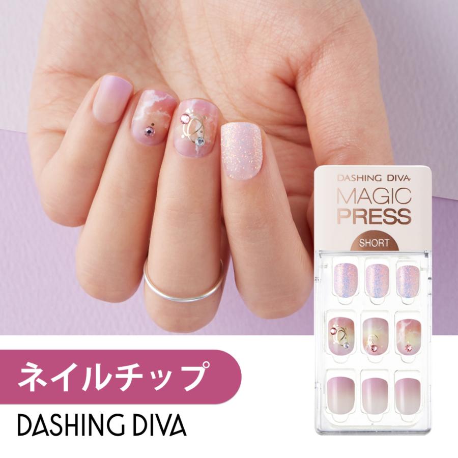 ダッシングディバ ネイルシール ネイルチップ マジックプレス ジェルネイル 1秒簡単 カバー 時短ネイル 付け爪 Dashing Diva Mjp 117ss Dashing Diva ヤフー店 通販 Yahoo ショッピング