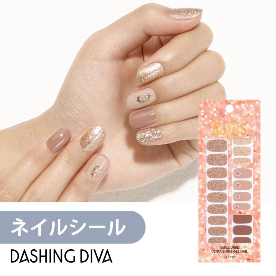 ネイルシール ジェルネイル ネイル シール ジェル ハンド 手 つけ爪 ダッシングディバ 公式 グロス Gvp259 Dashing Diva ヤフー店 通販 Yahoo ショッピング