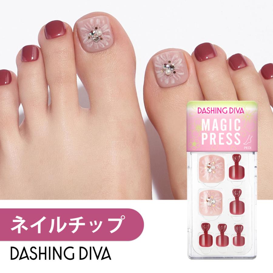 ネイルチップ ネイルシール ジェルネイル ネイル シール ジェル ペディキュア フット 足 つけ爪 ダッシングディバ 公式 マジックプレス Mjp306p Dashing Diva ヤフー店 通販 Yahoo ショッピング
