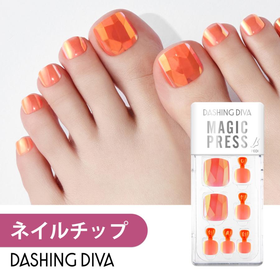 ネイルチップ ネイルシール ジェルネイル ネイル シール ジェル ペディキュア フット 足 つけ爪 ダッシングディバ 公式 マジックプレス Mwk167p Dashing Diva ヤフー店 通販 Yahoo ショッピング