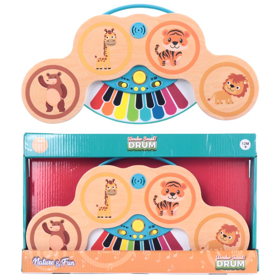 （年末特価！おすすめ） 知育玩具 赤ちゃん おもちゃ ピアノ ドラム 録音 ミュージックモード 子供 孫 プレゼント 女の子 男の子 4歳 6歳 音遊び  簡単操作 | ブランド登録なし | 06