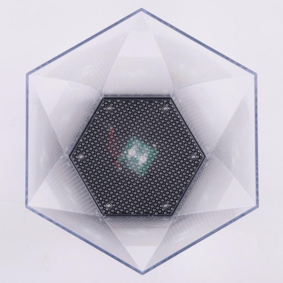 シャンパンクーラー アイスバケツ 光る 割れにくい おしゃれ モダン ダイヤカット 透明 家庭用 ホームパーティー 業務用 飲食店 アイスペール ドリンク 保冷 | ブランド登録なし | 02