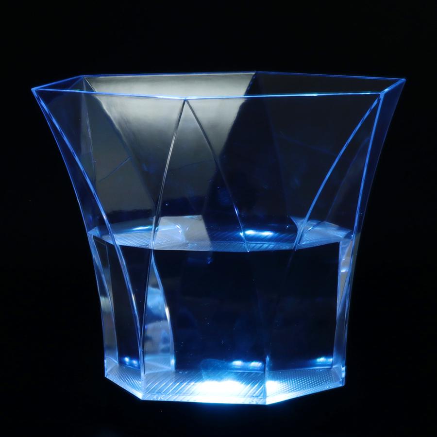 シャンパンクーラー アイスバケツ 光る 割れにくい おしゃれ モダン ダイヤカット 透明 家庭用 ホームパーティー 業務用 飲食店 アイスペール ドリンク 保冷 | ブランド登録なし | 03