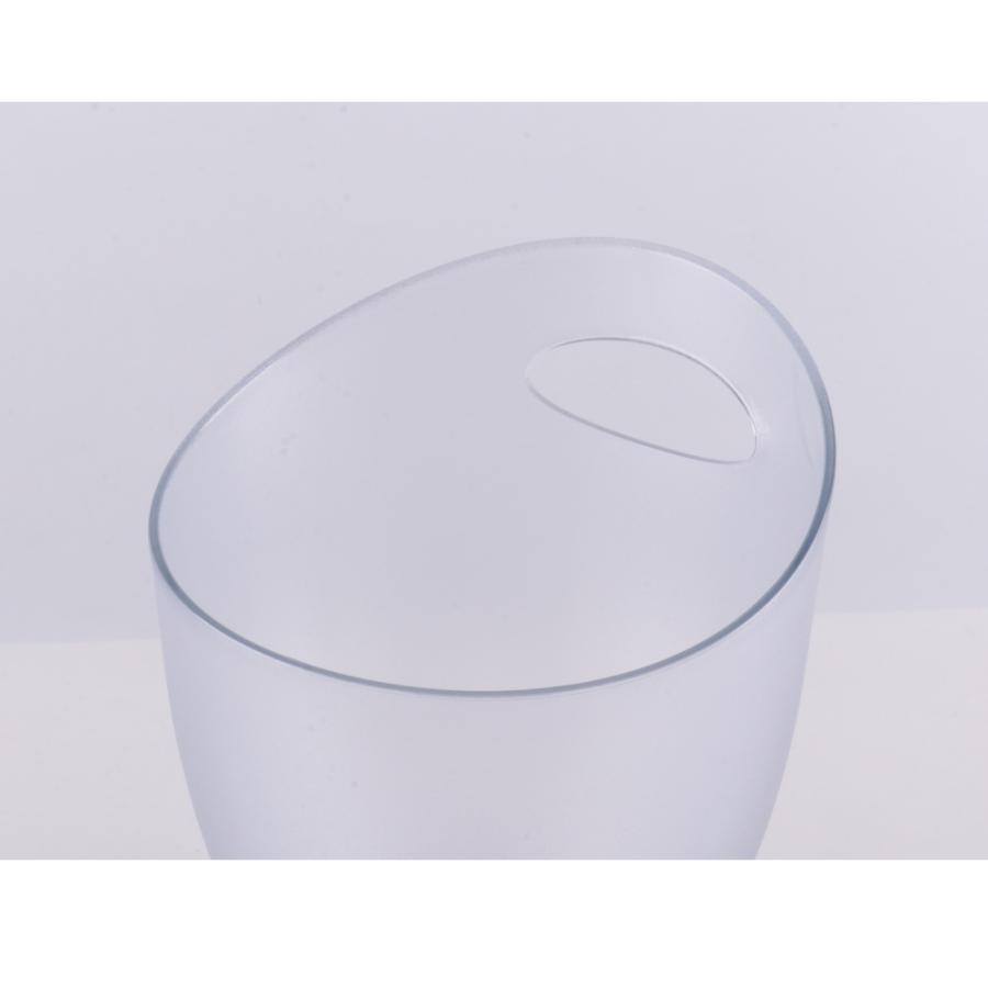 （2.5Lサイズ） ワインクーラー アクリル 2.5L 小型 1本用 シャンパンクーラー 取っ手付き 家庭用 業務用 パーティー 飲食店 アイスバケット ボトルクーラー | ブランド登録なし | 03