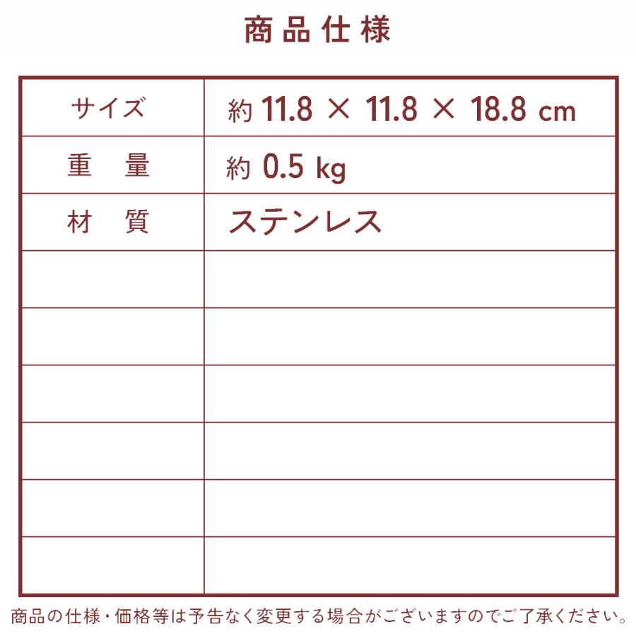ワインクーラー ステンレス シルバー 結露 しにくい アイスペール ボトルクーラー 二重構造 上質 保冷 飲食店 レストラン バケツ シンプル ワイン シャンパン | ブランド登録なし | 06