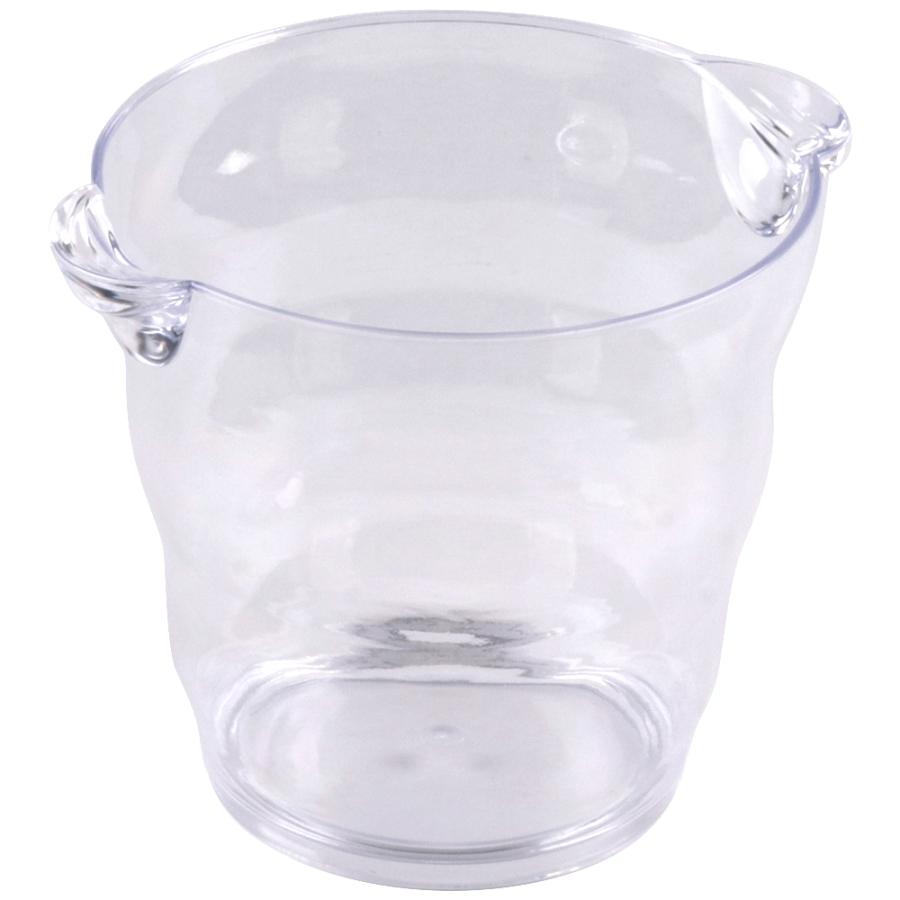 （4Lサイズ） ワインクーラー アクリル ハンドル付き アイスバケツ アイスペール ボトルクーラー 氷入れバケツ シャンパンクーラー 小物収納 収納 花瓶 ホテル | ブランド登録なし | 05