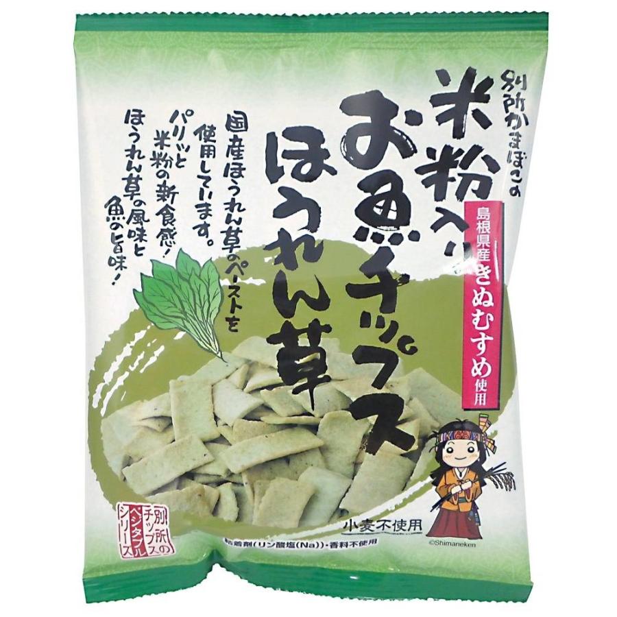 お魚チップス  米粉入り ほうれん草 40g 小麦フリー 国産 お魚チップス お菓子 スナック かまぼこ チップス グルテンフリー 香料不使用 別所蒲鉾 | ブランド登録なし