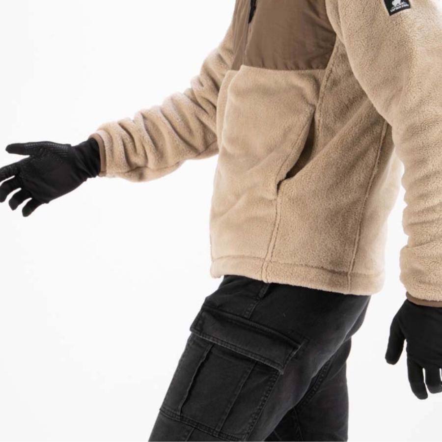 手袋 ロング メンズ 薄手 キャプテンスタッグ ストレッチ グローブ 手袋 スマホ対応 滑り止め 防寒 メンズ 男性 黒 ブラック captain stag キャプテンスタッグ | CAPTAIN STAG | 03