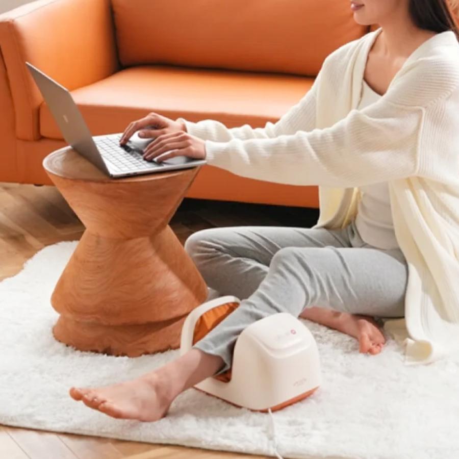 （特別特価） マッサージ器 足 腕 小型 フットマッサージャー リラレグ ヒーター機能 ふくらはぎ うで マッサージ機 足マッサージ機 足の裏 アルインコ 正規品 | ALINCO | 03