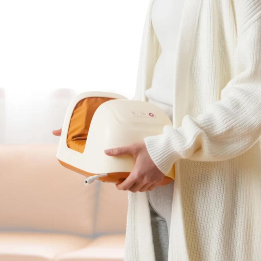 （特別特価） マッサージ器 足 腕 小型 フットマッサージャー リラレグ ヒーター機能 ふくらはぎ うで マッサージ機 足マッサージ機 足の裏 アルインコ 正規品 | ALINCO | 06