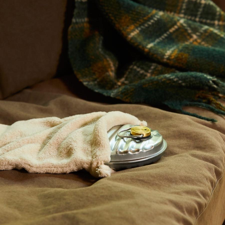 2個セット（2個袋付き） ゆたんぽ 直火 カバー付き 600ml 小型 ミニ 日本製 湯たんぽ MY-600A お湯 カバー あったかグッズ エコ 省エネ 節電 アウトドア マルカ | マルカ（湯たんぽ） | 08